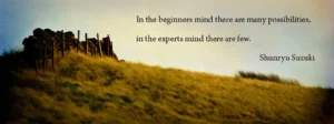 Read more about the article Engage your Beginners Mind!