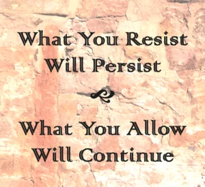 Read more about the article What You Resist Will Persist